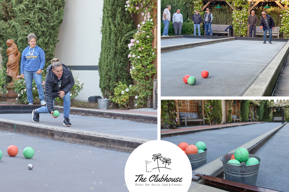 Bocce Events at the Clubhouse of Fremont