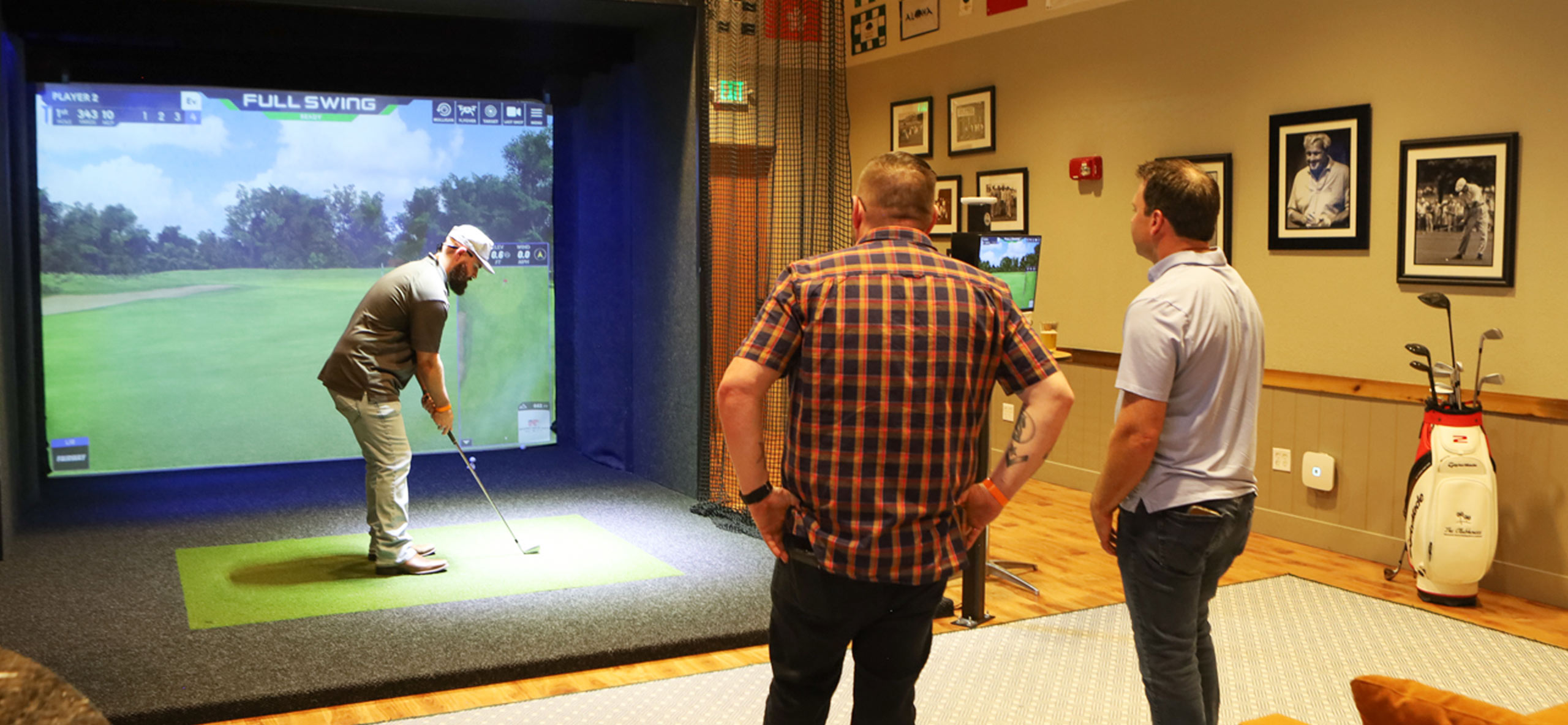 indoor golf simulators in Fremont